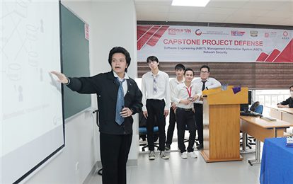 DTU Students of the CMU Advanced International Programs Defend Capstone Projects