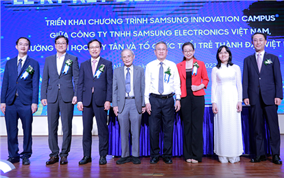 Samsung mang chương trình giáo dục công nghệ toàn cầu đến miền Trung