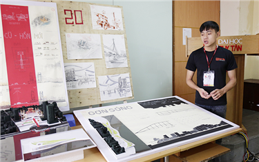 Không khí Sôi động cùng Mô hình Tuyệt đẹp của Sinh viên Kiến trúc Toàn quốc tại Festival 2020