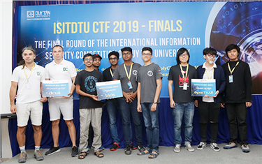 A Vietnamese team comes first in the International Network Security Finals