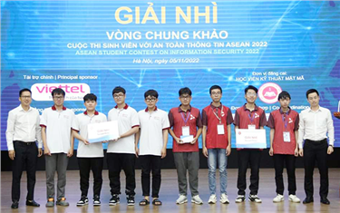 DTU Students Finish Second at 2022 ASEAN Student Information Security Contest