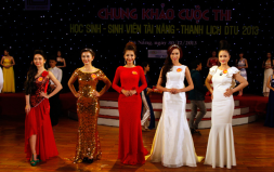 Nữ sinh Đại học Duy Tân tỏa sáng trong hội thi tài năng thanh lịch
