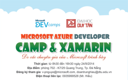 Join the Microsoft Azure Developers’ and Xamarin Camp at DTU