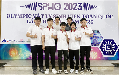 Đại học Duy Tân giành giải Ba toàn đoàn tại Olympic Vật lý Sinh viên Toàn quốc 2023