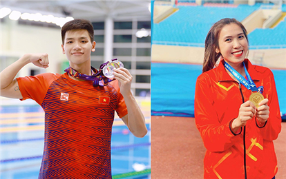 Two DTU Students Win Three Gold Medals at the 2022 Vietnam National Games