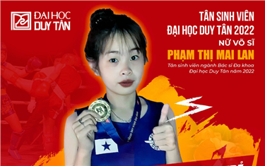 Pham Thi Mai Lan, Who Bagged Gold in Viet Nam's National Kickboxing Championship 2020, Admitted to DTU