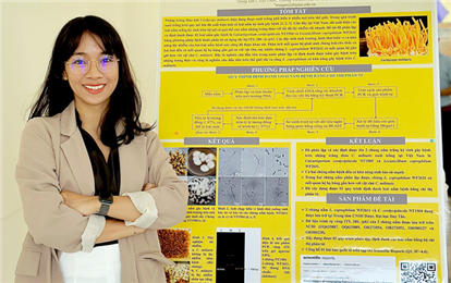 Nghiên cứu Nấm quý, Sinh viên Duy Tân Tốt nghiệp với Bài báo Q1 cùng 'Poster Xuất sắc' tại Hội nghị về Nấm