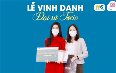 SV ĐH Duy Tân được trao Danh hiệu Đại sứ TOEIC Việt Nam