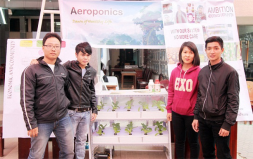 DTU Students Develop Aeroponics System