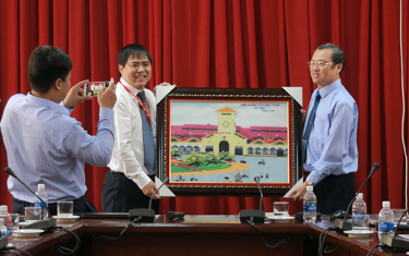 Đại học Duy Tân tiếp đón Đoàn Cán bộ Giảng viên trường Cao đẳng Lý Tự Trọng