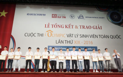 Sinh viên ĐH Duy Tân đoạt giải Nhất Olympic Vật lý toàn quốc 2016