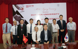 An Agreement with Dong-A University from Korea