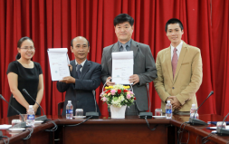 Lễ ký kết Biên bản Ghi nhớ Hợp tác giữa DTU và Đại học Hoseo, Hàn Quốc