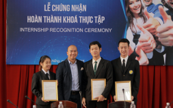 Lễ Chứng nhận Hoàn thành Khóa Thực tập cho Sinh viên Đại học Chiang Mai