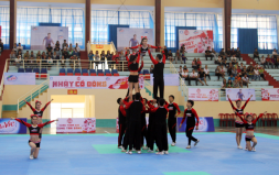 DTU Cheerdance team Enters the National Finals of VUG - UNIGAME 2015