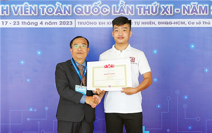 Sinh viên Duy Tân giành giải Ba tại Olympic Hóa học Sinh viên Toàn quốc 2023