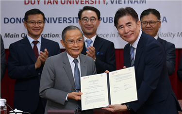 Đại học Duy Tân Ký kết Hợp tác với Đại học Dong-A Hàn Quốc