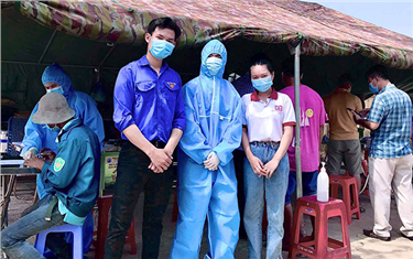 DTU Nursing Students Volunteer for Covid-19 Medical Checkpoint Duties