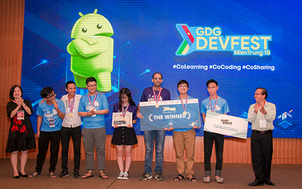 Wiinav App Aiding Social Interaction Wins  First-place award at GDG DevFest MienTrung 2018