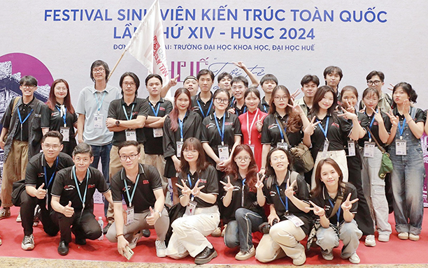 Sinh viên Duy Tân đạt nhiều Giải thưởng lớn tại Festival Kiến trúc 2024