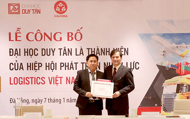 Đại học Duy Tân trở thành thành viên của Hiệp hội Phát triển nhân lực logistics Việt Nam