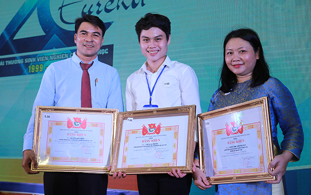 Sinh viên Duy Tân giành giải Nghiên cứu Khoa học Euréka 2018