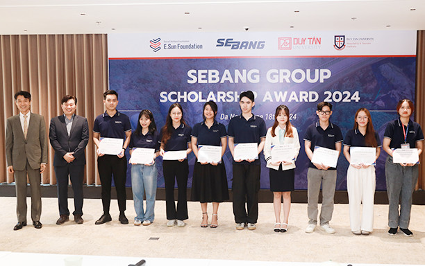 Sebang Group, South Korea Awards Scholarships to Faculty and Students of DTU Tourism School