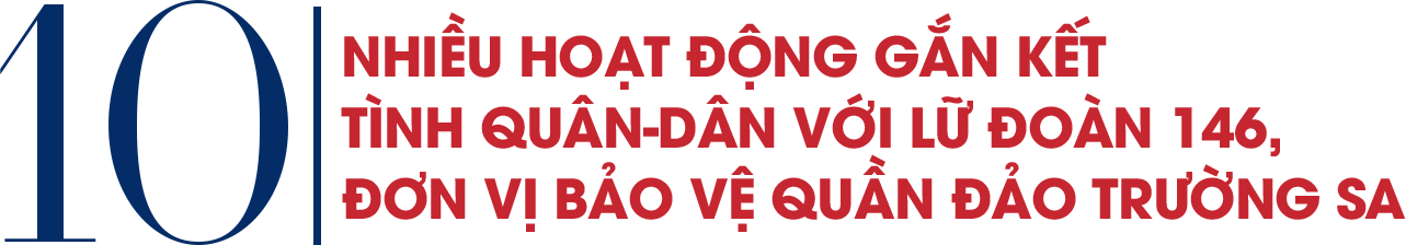Nhiều hoạt động gắn kết tình Quân-Dân với Lữ đoàn 146