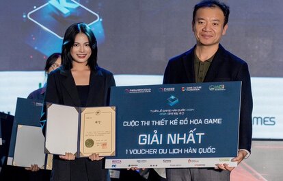 Thi thiết kế game của Hàn Quốc: Sinh viên ĐH Duy Tân đoạt cả nhất và nhì