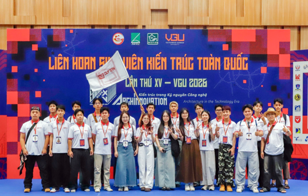 Sinh viên Duy Tân thắng giải tại Festival kiến trúc 2026