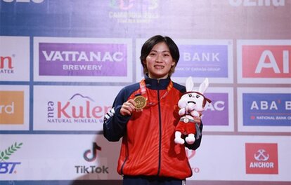 Sinh viên Đại học Duy Tân giành huy chương vàng tại SEA Games 32