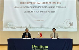 ĐH Duy Tân ký kết hợp tác với Dentium nâng cao chất lượng ngành Răng-Hàm-Mặt