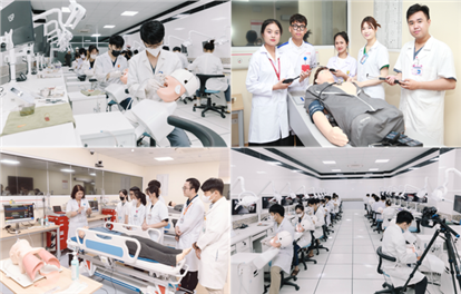 288 sinh viên Đại học Duy Tân thực tập lâm sàng tại Bệnh viện Trung ương Huế