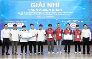 SV Duy Tân đứng Nhì Cuộc thi 'Sinh viên với An toàn Thông tin ASEAN 2022'