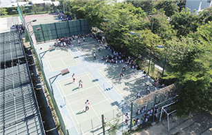 Hệ thống sân Thể dục Thể thao tại Đại học Duy Tân