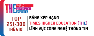 ĐH Duy Tân trong Top 251-300 thế giới về lĩnh vực Công nghệ Thông tin theo xếp hạng Times Higher Education (THE)