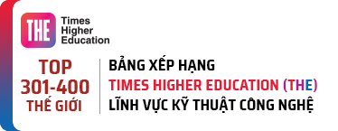 Lĩnh vực Kỹ thuật Công nghệ của ĐH Duy Tân thuộc Top 301-400 thế giới theo xếp hạng Times Higher Education (THE)