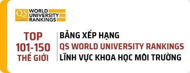 Ngành Môi trường của ĐH Duy Tân thuộc Top 101-150 theo QS World Rankings by Subjects 2026