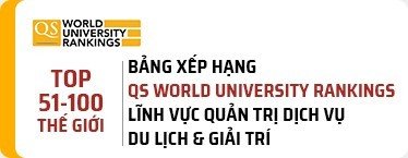 Đại học đầu tiên của Việt Nam lọt top 51-100 thế giới lĩnh vực du lịch