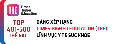 Lĩnh vực Y tế Sức khỏe của ĐH Duy Tân thuộc Top 401-500 thế giới theo xếp hạng Times Higher Education (THE)