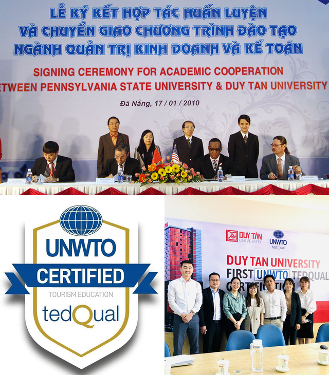 DTU đạt kiểm định UNWTO.TedQual