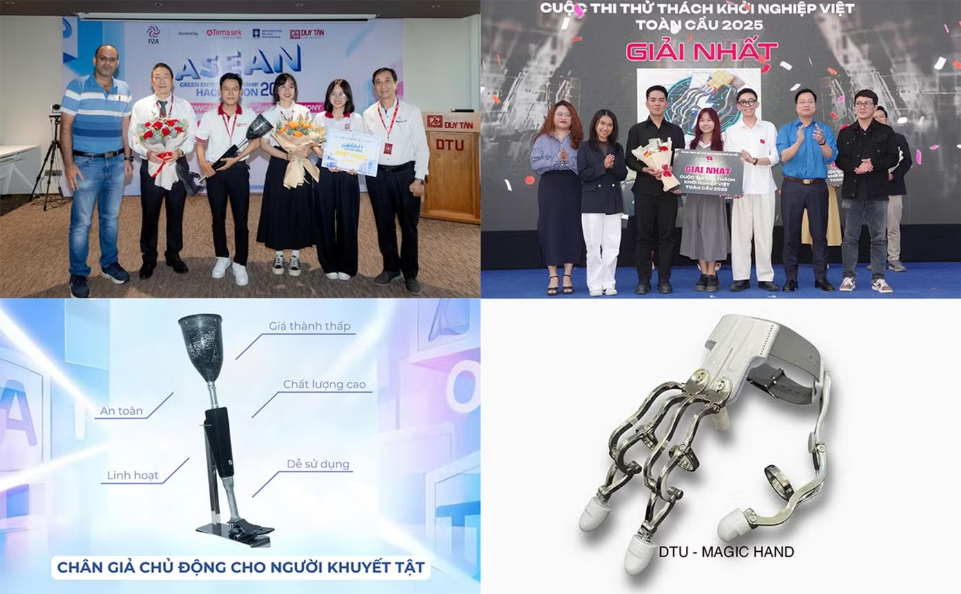 Các sản phẩm Cơ Điện tử vì cộng đồng của SV DTU đạt giải Nhất trong các cuộc thi