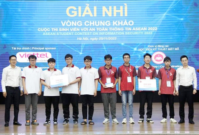 Đội ISITDTU1 của ĐH Duy Tân nhận giải Nhì tại “Sinh viên với An toàn Thông tin ASEAN” năm 2022