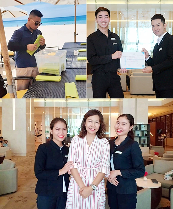 SV Duy Tân được thực tập trong môi trường làm việc thực tế ở nhiều quốc gia