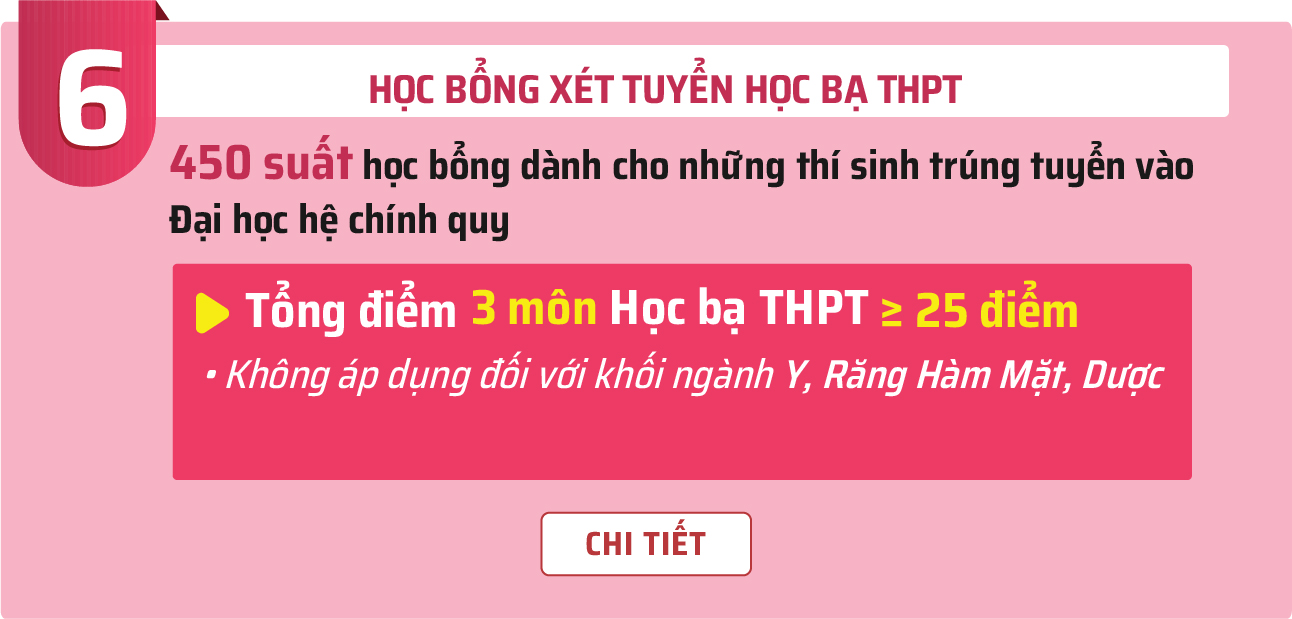 học bổng xét tuyển học bạ THPT vào Đại học Duy Tân