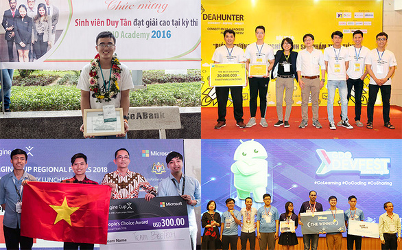 Dấu ấn của sinh viên Công nghệ Thông tin, ĐH Duy Tân trong các cuộc thi trong nước và quốc tế