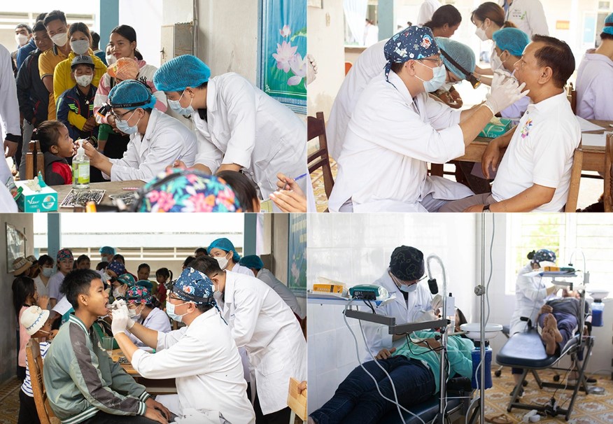 Hoạt động khám chữa bệnh tình nguyện tại xã BhaLêê (Quảng Nam) và Làng Hy vọng (Đà Nẵng) tháng 7 và tháng 8-2023