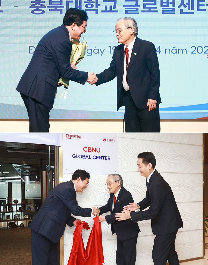 khai trương “CBNU Global Center” tại Đại học Duy Tân