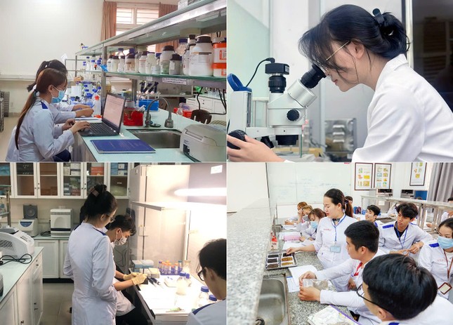 Các trang thiết bị hiện đại phục vụ việc học tập và nghiên cứu của sinh viên DTU