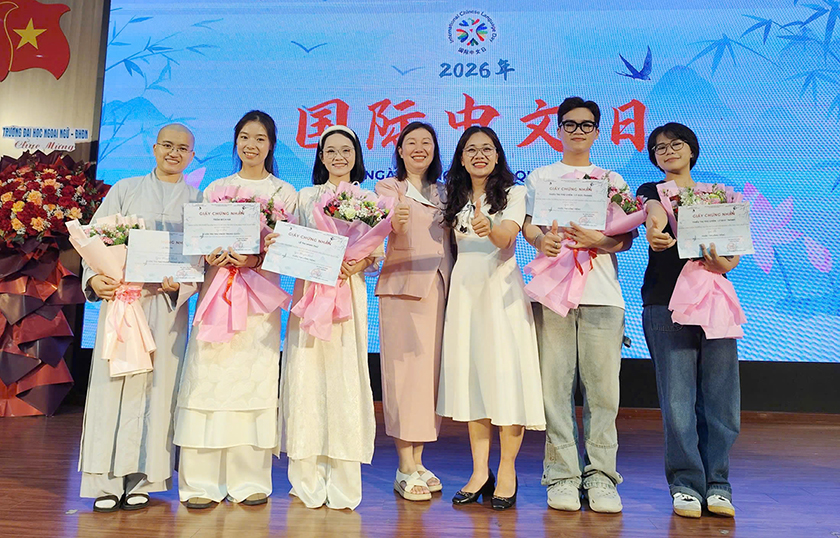 Những giải thưởng ghi dấu ấn của sự nỗ lực và năng lực ngôn ngữ nổi bật của sinh viên DTU